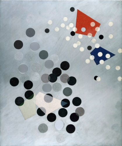 Dies ist ein Bild von László Moholy-Nagy. Konstruktion AL6. 1933–1934