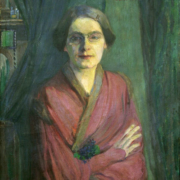 Abbildung Ida Gerhardi. Selbstbildnis. 1903