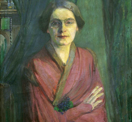 Abbildung Ida Gerhardi. Selbstbildnis. 1903
