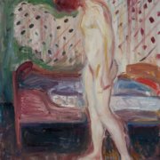Edvard Munch. Das weinende Mädchen. 1909. aus der Ausstellung „Passion Leidenschaft“ im LWL-Kunstmuseum