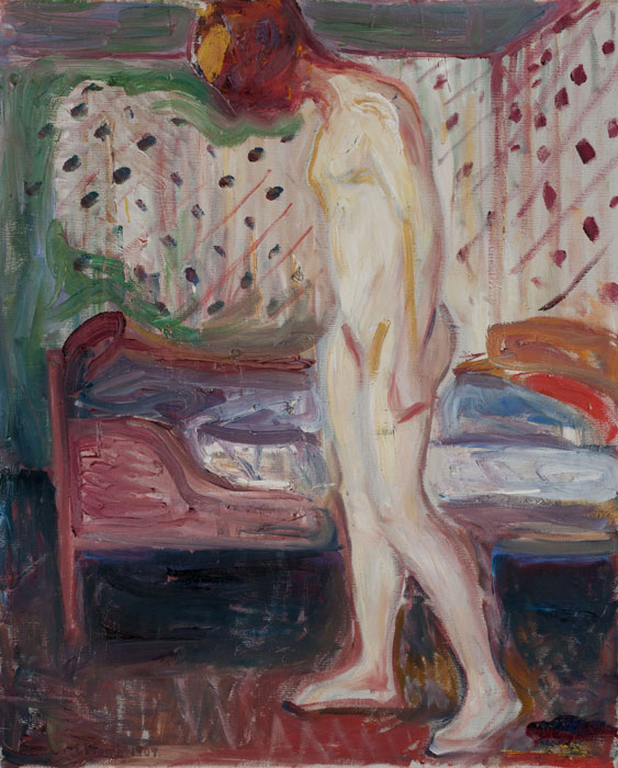 Edvard Munch. Das weinende Mädchen. 1909. aus der Ausstellung „Passion Leidenschaft“ im LWL-Kunstmuseum