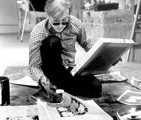 Abbildung von Andy Warhol. New York. 1964. © Eve Arnold/Magnum Photos