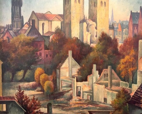 Abbildung von Hans Kraft. Dom zu Münster. 1946