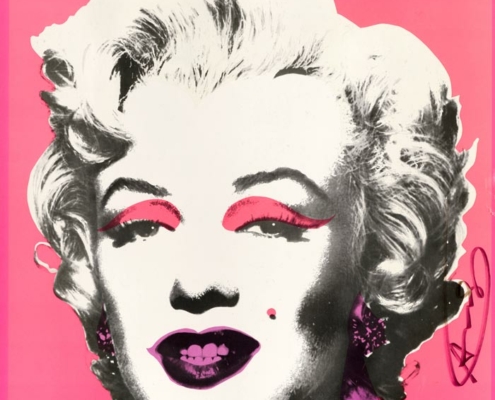 Abbildung von Andy Warhol. Marilyn Announcement. 1981