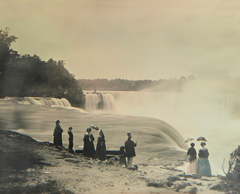 Abbildung von Platt D. Babbitt. Niagara Fälle. ca 1853