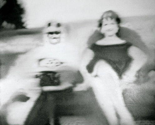 Abbildung von Gerhard Richter. Scheich mit Frau. 1966