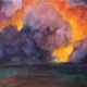 Abbildung von Herbert Beck. Blitzwolken. 2006