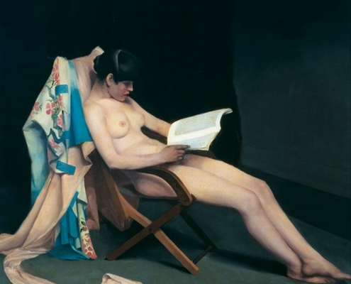 Abbildung von Théodore Roussel. Lesendes Mädchen (The Reading Girl). 1886/87