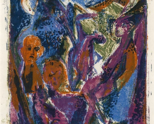 Abbildung von Ernst Ludwig Kirchner. Abendszene. 1919