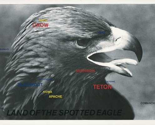 Abbildung von Lothar Baumgarten. Land of the Spotted Eagle. 1968