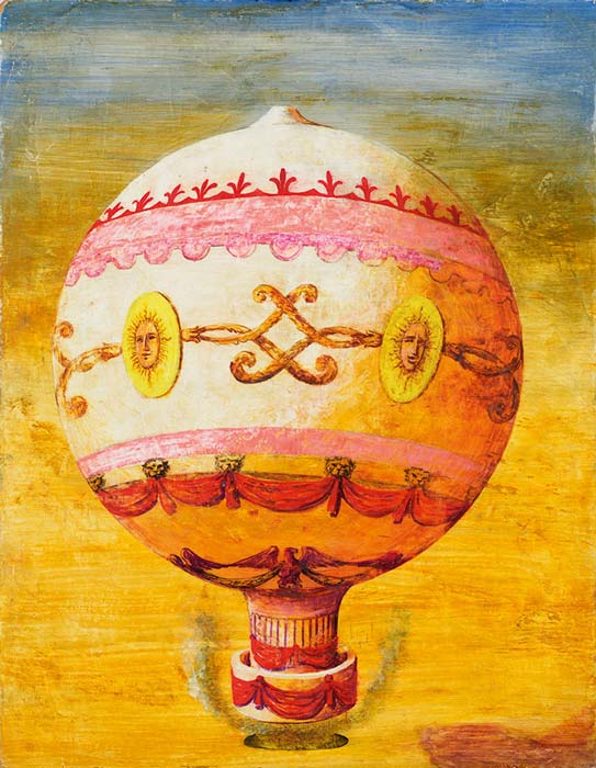 Abbildung von Edgar Ende. Montgolfiere. 1963
