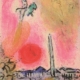 Marc Chagall. Place de la Concorde (Ansichten von Paris). 1960