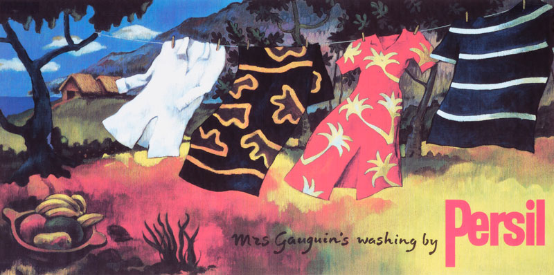 Abbildung von J.Walter Thompson London (Werbeagentur). Mrs Gauguin's washing by Persil