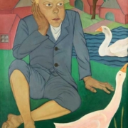 Abbildung von Josef Wedewer. Gänsejunge 1925