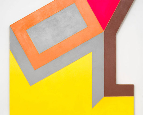 Abbildung von Frank Stella. Moultonville IV. 1966