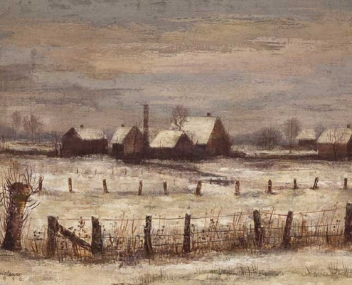 Abbildung von Winter im Münsterland 1940
