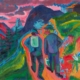 Abbildung von Ernst Ludwig Kirchner.  Alpweg nach dem Gewitter. 1923/1924