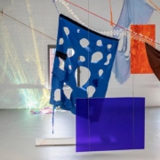 Abbildung von Rosa Tharrats. Vestir el viento. 2025. Installationsansicht Kunsthalle Münster