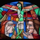 Abbildung von Heinrich Campendonk. Kreuzigung. Glasfenster für St. Mariä Himmelfahrt, Marienthal. Entwurf von 1926/1927. Heinrich Campendonk. Kreuzigung. Glasfenster für St. Mariä Himmelfahrt, Marienthal. Entwurf von 1926/1927.