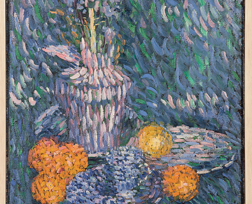 Abbildung von Alexej von Jawlensky. Stillleben mit Hyazinthe und Orangen. 1902
