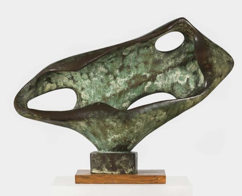 22.11.25–08.03.26<br>Picassomuseum: Barbara Hepworth. Art & Life Abbildung von Sea Form (Porthmeor). 1958