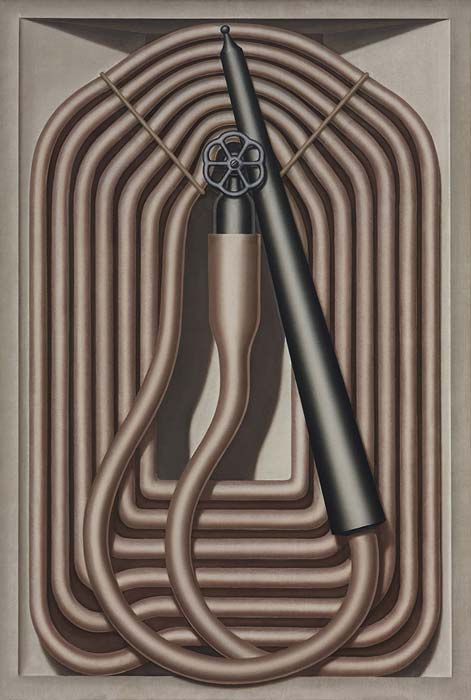 16.11.25–26.04.26<br>SELM-CAPPENBERG | Museum Schloss Cappenberg: Konrad Klapheck Abbildung von Konrad Klapheck. Frustration. 1981