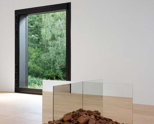 27.09.25–19.04.26<br>BOTTROP | Josef Albers Museum Quadrat Bottrop: Robert Smithson in Europa Abbildung von Ausstellungsansichten „Robert Smithson in Europa“. Quadrat Bottrop 2025