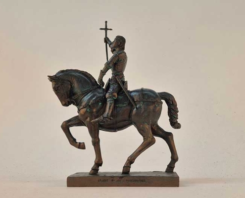 Abbildung von Jeanne'Arc. Foto: Lippisches Landesmuseum