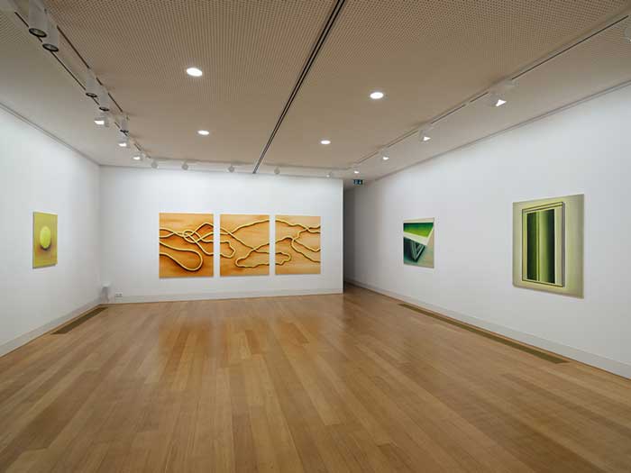 Abbildung von Malerei-Ausstellung 2024 im Kunstverein Münsterland