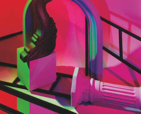 Barbara Kasten. Construct NYC-12. 1984 Abbildung von Barbara Kasten. Construct NYC-12. 1984