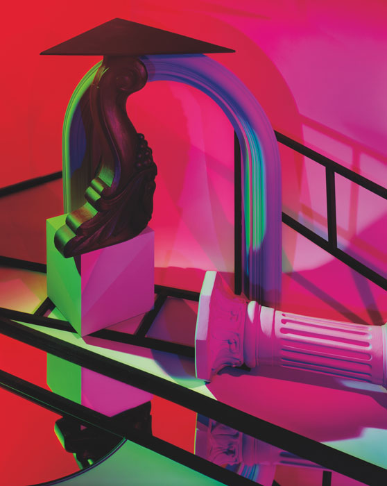 Barbara Kasten. Construct NYC-12. 1984 Abbildung von Barbara Kasten. Construct NYC-12. 1984