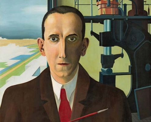 22.03.–30.08.26<br>WUPPERTAL | Von der Heydt-Museum: Carl Grossberg Abbildung von Carl Grossberg. Selbstbildnis. 1928