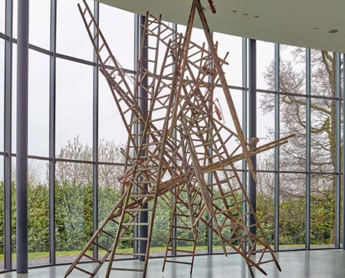 14.03.–13.08.26<br>WUPPERTAL | Skulpturenpark Waldfrieden: Rebecca Horn-Retrospektive Abbildung von Rebecca Horn. Turm der Namenlosen. 1994