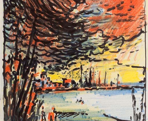 25.01.25–19.04.26<br>WARENDORF | Dezentrales Stadtmuseum Warendorf: Gerhard Uhlig Abbildung von Gerhard Uhlig. Ohne Titel. 1967