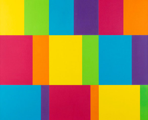 14.06.–11.10.26<br>BOTTROP | Josef Albers Museum: Richard Paul Lohse Abbildung von Richard Paul Lohse. Drei horizontale Teilungen. 1949/72