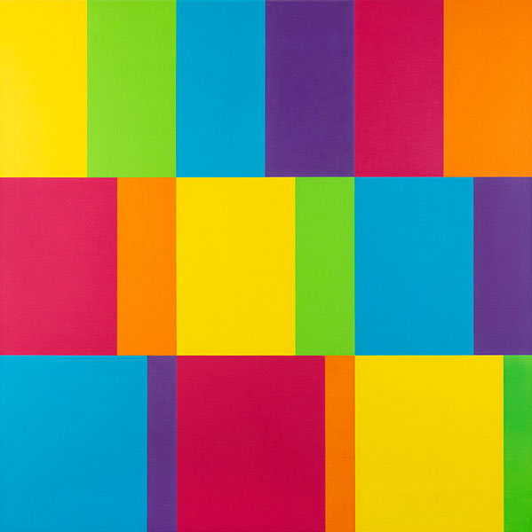 14.06.–11.10.26<br>BOTTROP | Josef Albers Museum: Richard Paul Lohse Abbildung von Richard Paul Lohse. Drei horizontale Teilungen. 1949/72