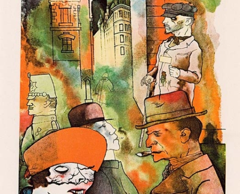 05.09.26–21.02.27<br>HAMM | Gustav-Lübcke-Museum: Daniel Richter x George Grosz Abbildung von George Grosz. Dämmerung. 1922. © VG Bild-Kunst, Bonn 2026