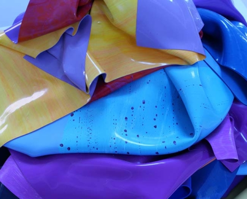 20.06.–23.08.26<br>HÖRSTEL | Kunsthaus Kloster Gravenhorst: Farbe als Material und Idee Abbildung von Helen Calder. Polychrome Stack. 2020. Foto: Christoph Dahlhausen