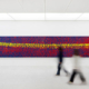 Abbildung von Gerhard Richter. Strich (auf Blau). 1979. © Gerhard Richter 2026 (02042026). Foto: LWL/Hanna Neander